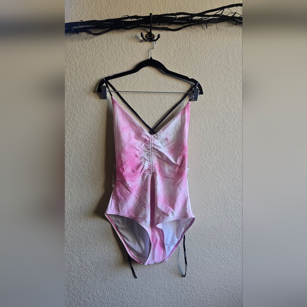 Pink Calvin Klein Swimwear Tie-Dye Women's NWT Bathing Suit - One Piece